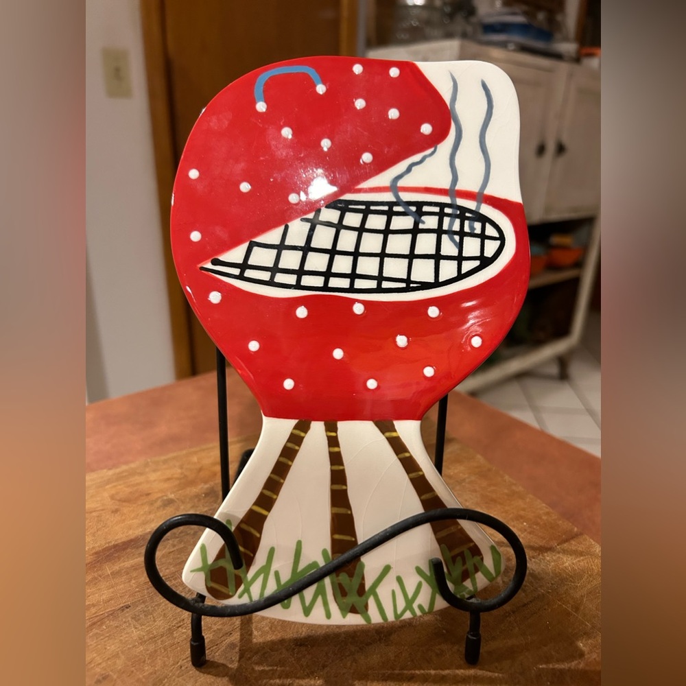 Happy Everything Coton Colors Collection BarBQue Grill